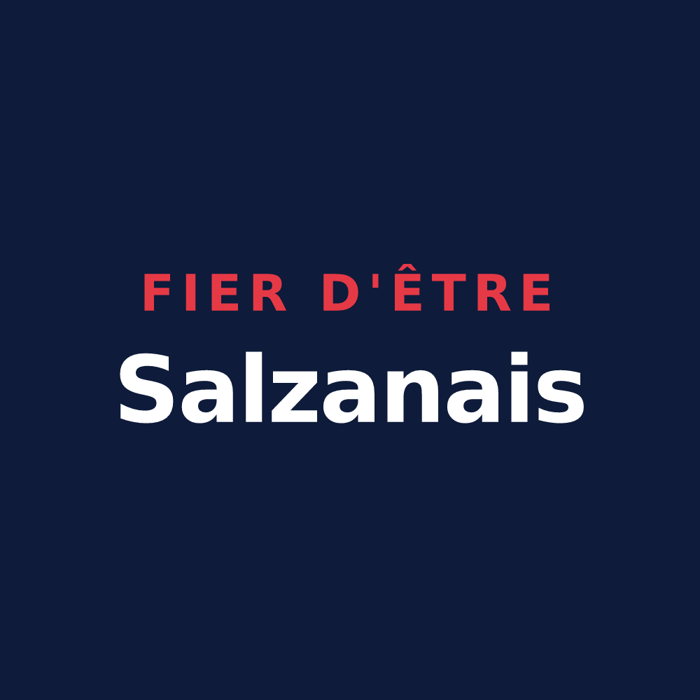 T-shirt « Fier d'être Salzanais » — design pour Salza