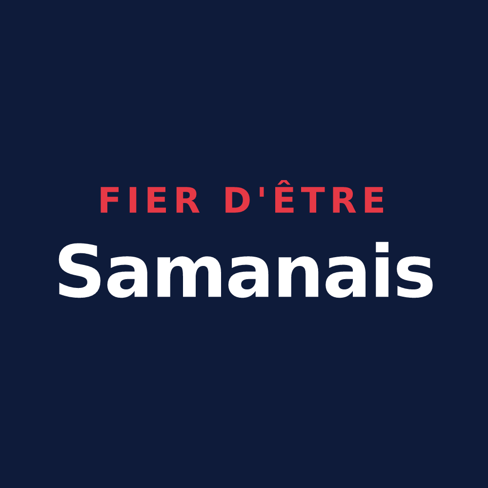 T-shirt « Fier d'être Samanais » — design pour Saman