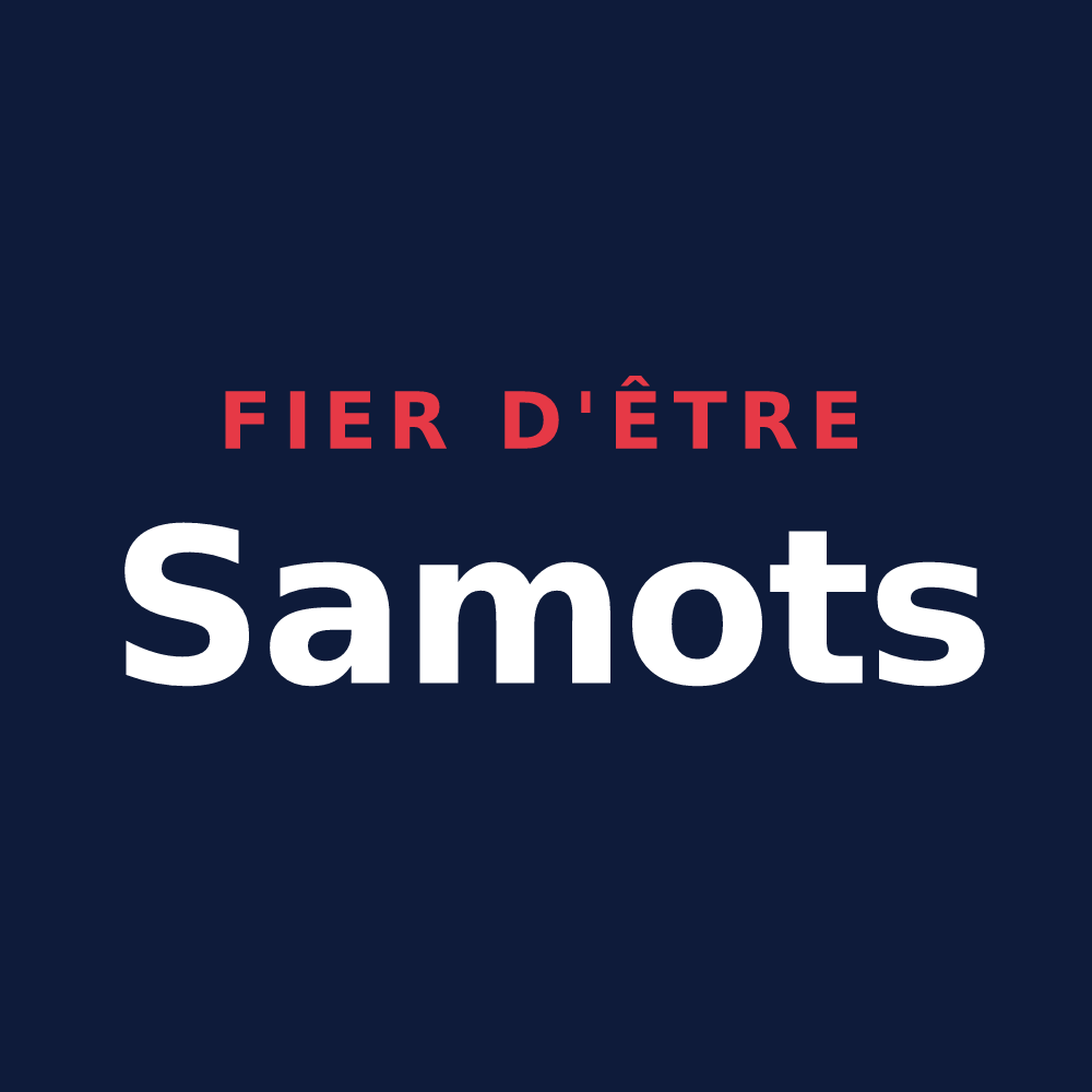 T-shirt « Fier d'être Samots » — design pour Sames