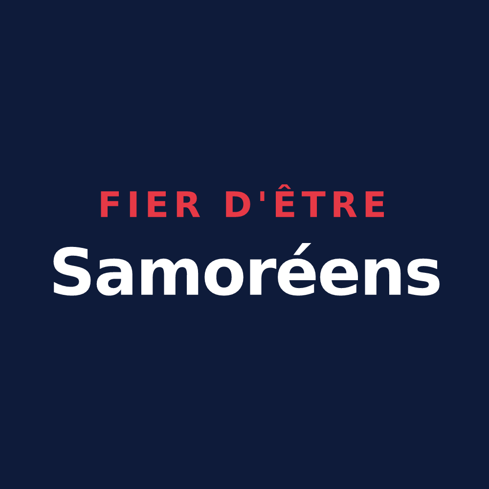 T-shirt « Fier d'être Samoréens » — design pour Samoreau