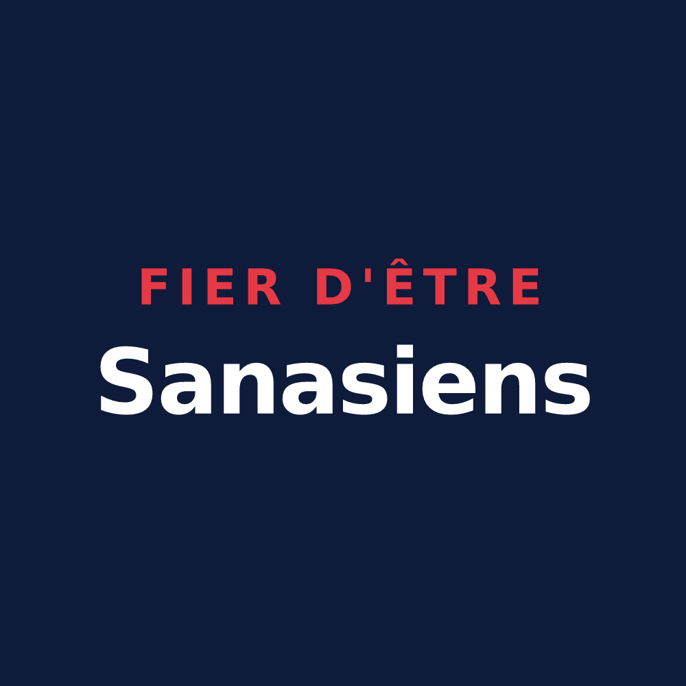 T-shirt « Fier d'être Sanasiens » — design pour Sana