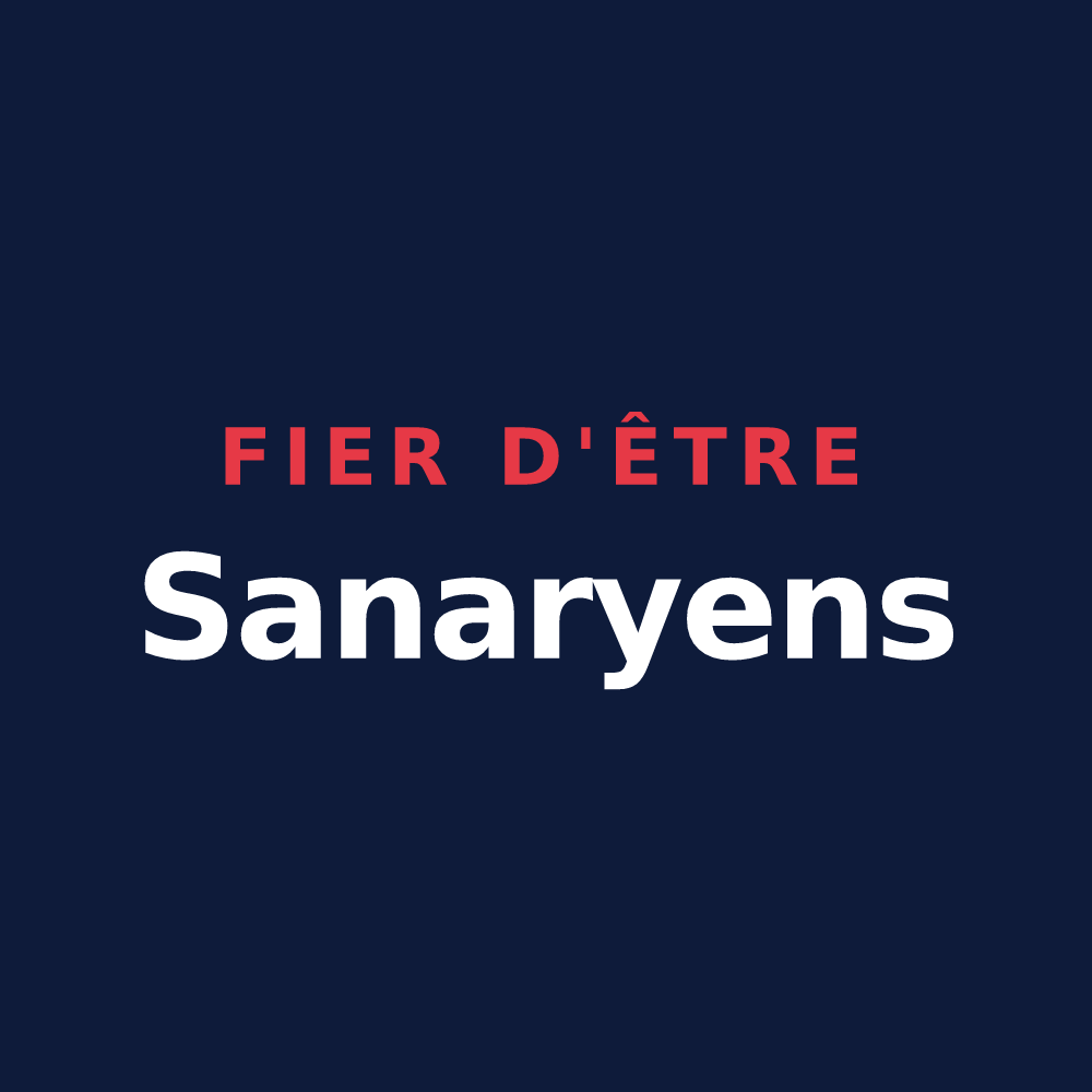 T-shirt « Fier d'être Sanaryens » — design pour Sanary-sur-Mer