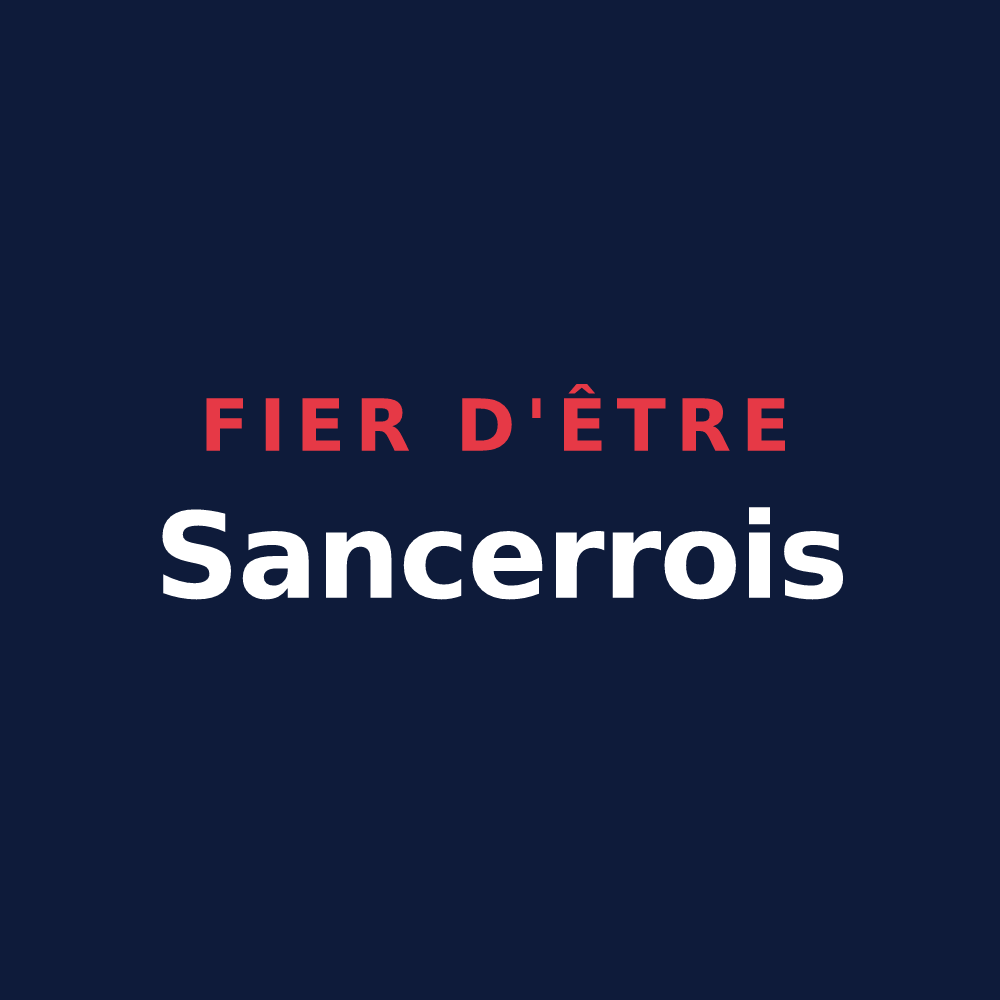 T-shirt « Fier d'être Sancerrois » — design pour Sancerre