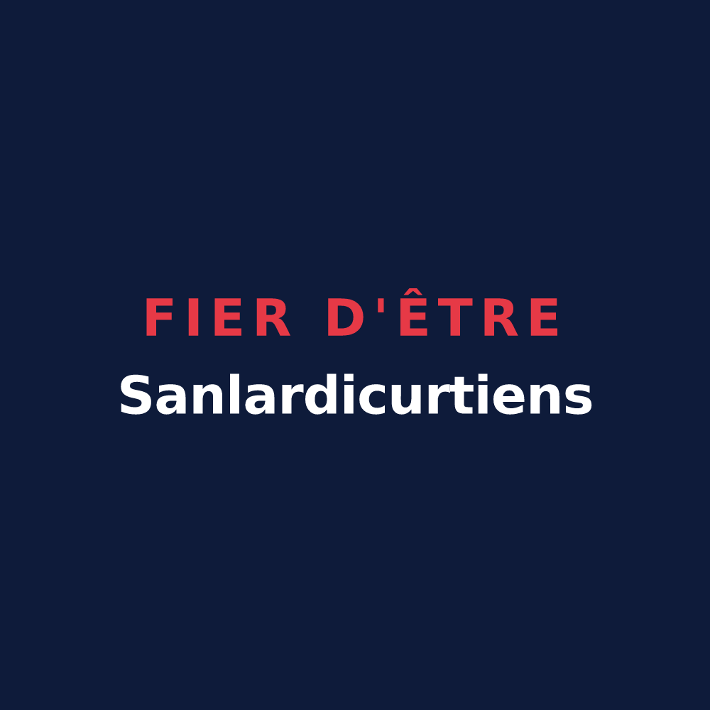 T-shirt « Fier d'être Sanlardicurtiens » — design pour Sandaucourt