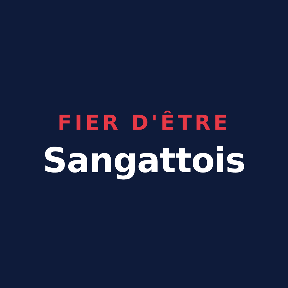 T-shirt « Fier d'être Sangattois » — design pour Sangatte
