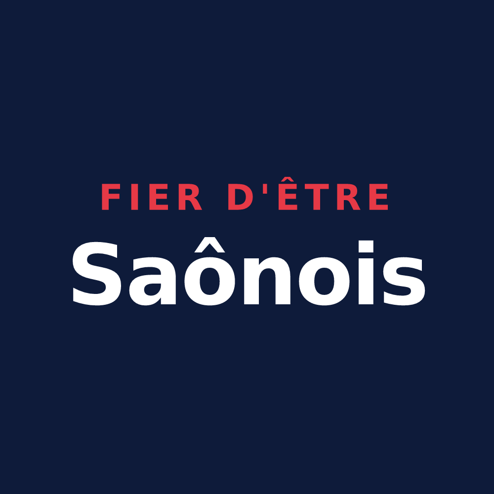 T-shirt « Fier d'être Saônois » — design pour Saône