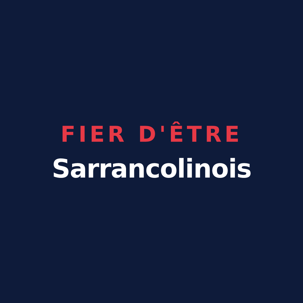 T-shirt « Fier d'être Sarrancolinois » — design pour Sarrancolin