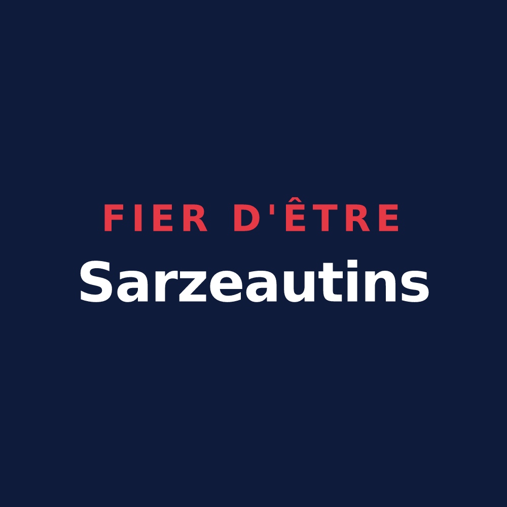 T-shirt « Fier d'être Sarzeautins » — design pour Sarzeau