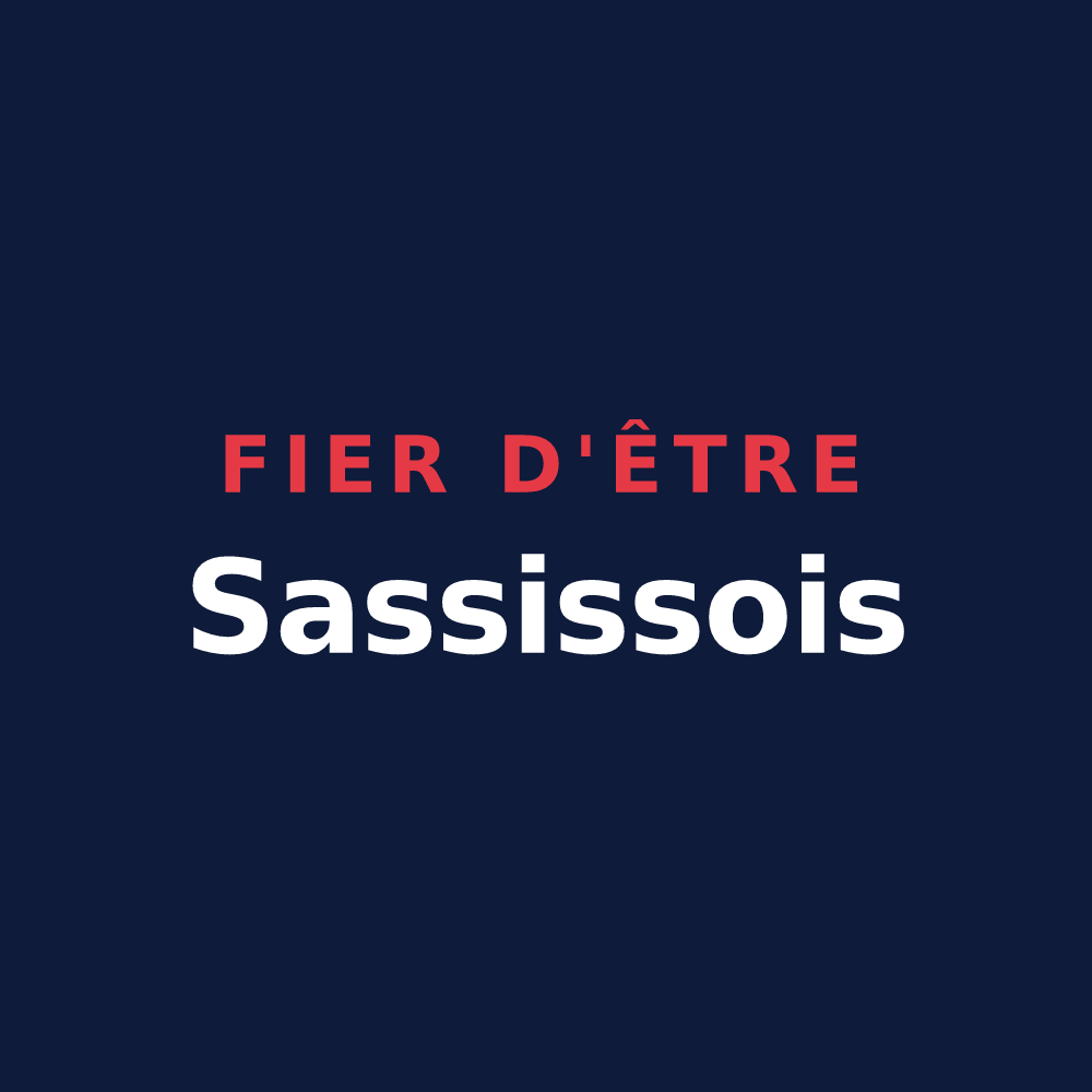 T-shirt « Fier d'être Sassissois » — design pour Sassis