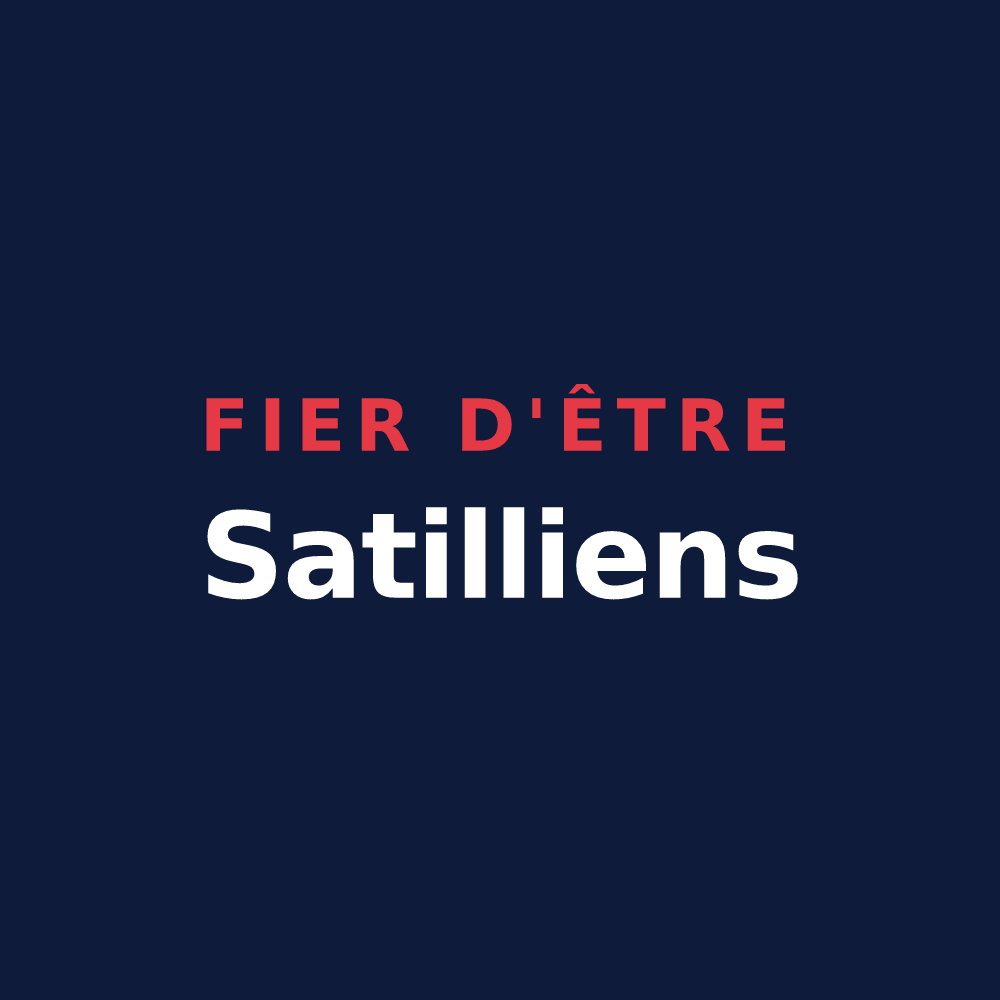 T-shirt « Fier d'être Satilliens » — design pour Satillieu