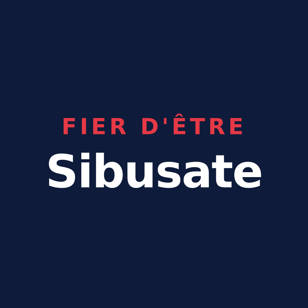 T-shirt « Fier d'être Sibusate » — design pour Saubusse