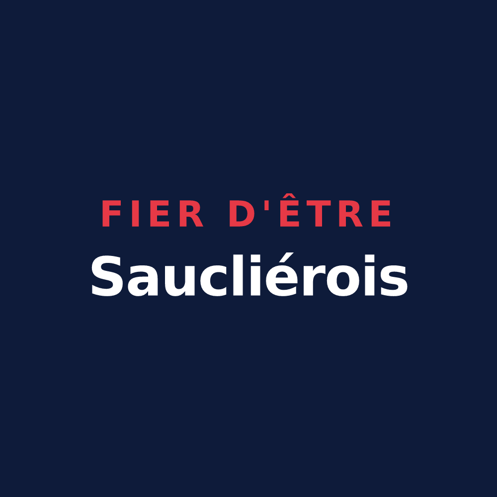 T-shirt « Fier d'être Saucliérois » — design pour Sauclières