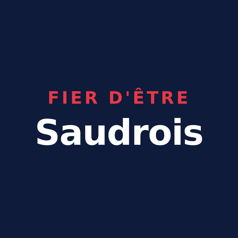 T-shirt « Fier d'être Saudrois » — design pour Saudrupt