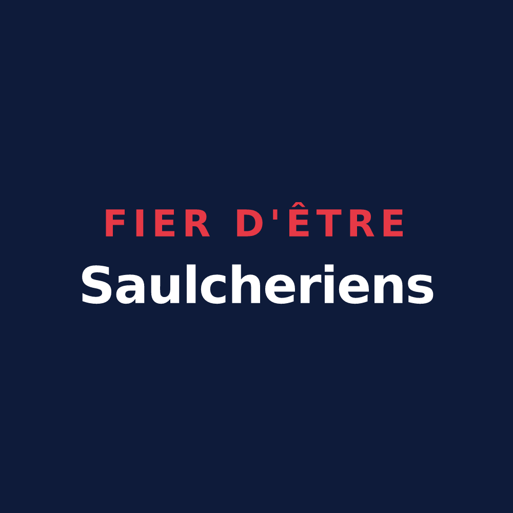 T-shirt « Fier d'être Saulcheriens » — design pour Saulchery