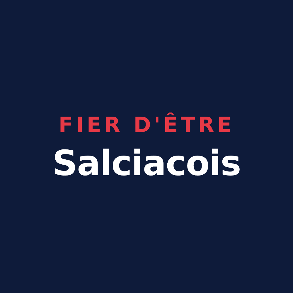 T-shirt « Fier d'être Salciacois » — design pour Saulchoy