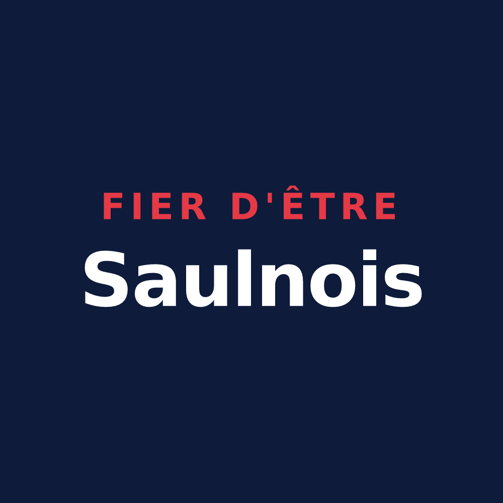 T-shirt « Fier d'être Saulnois » — design pour Saulnes