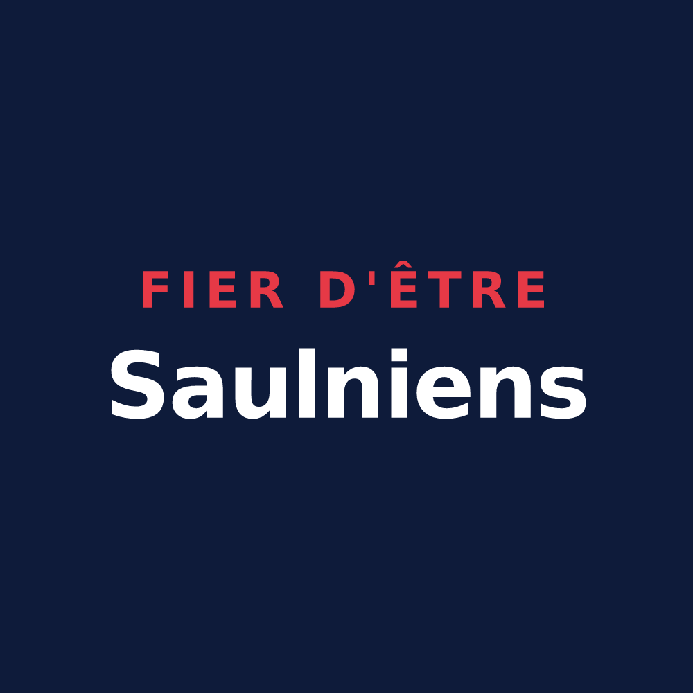 T-shirt « Fier d'être Saulniens » — design pour Saulny