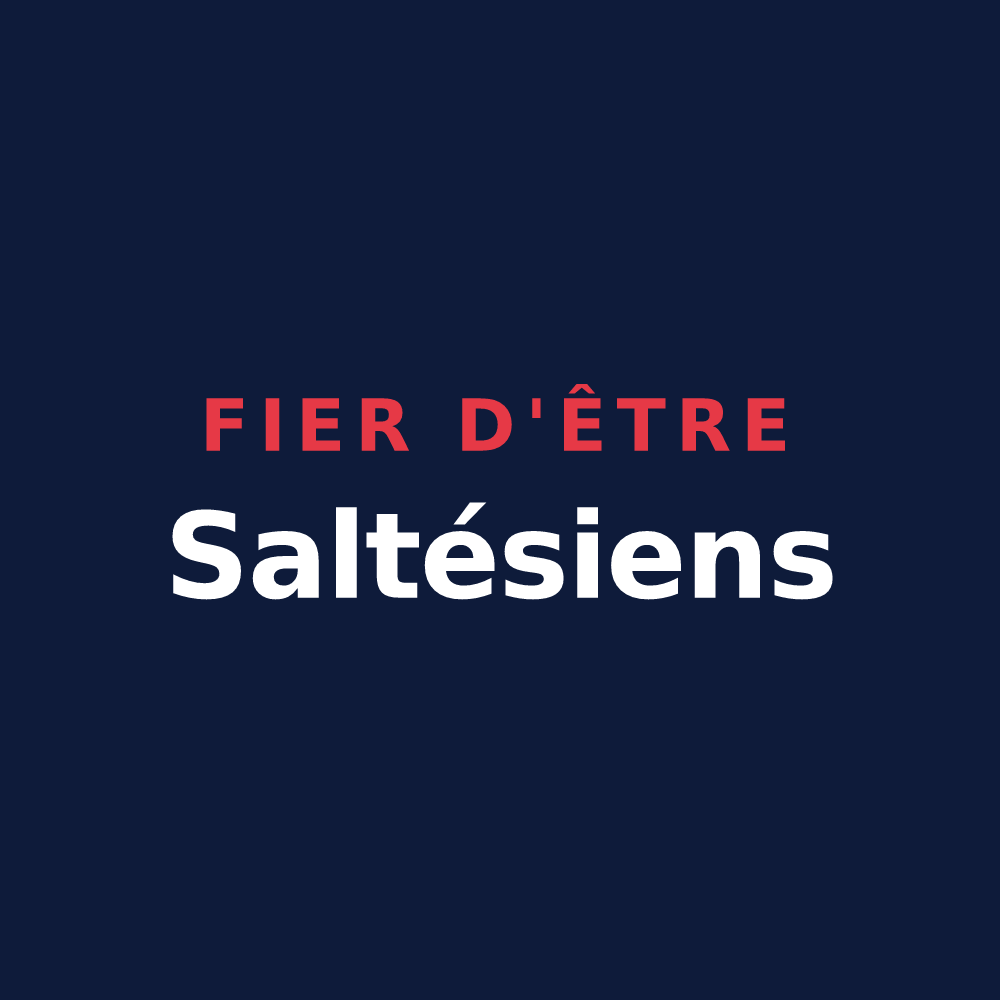 T-shirt « Fier d'être Saltésiens » — design pour Sault
