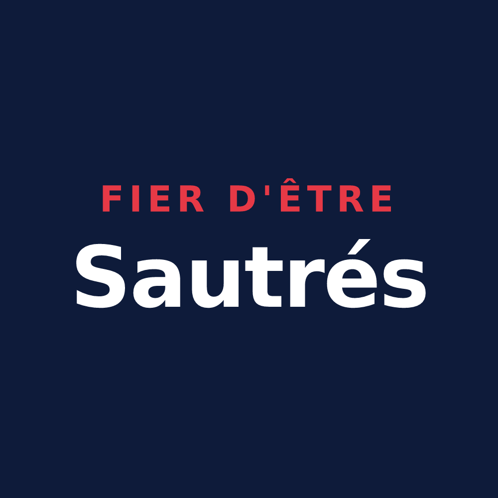 T-shirt « Fier d'être Sautrés » — design pour Saulx