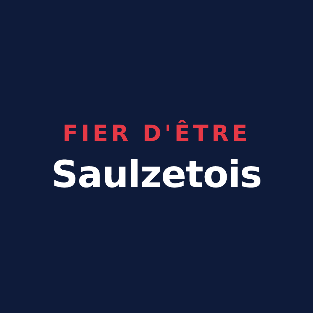T-shirt « Fier d'être Saulzetois » — design pour Saulzet