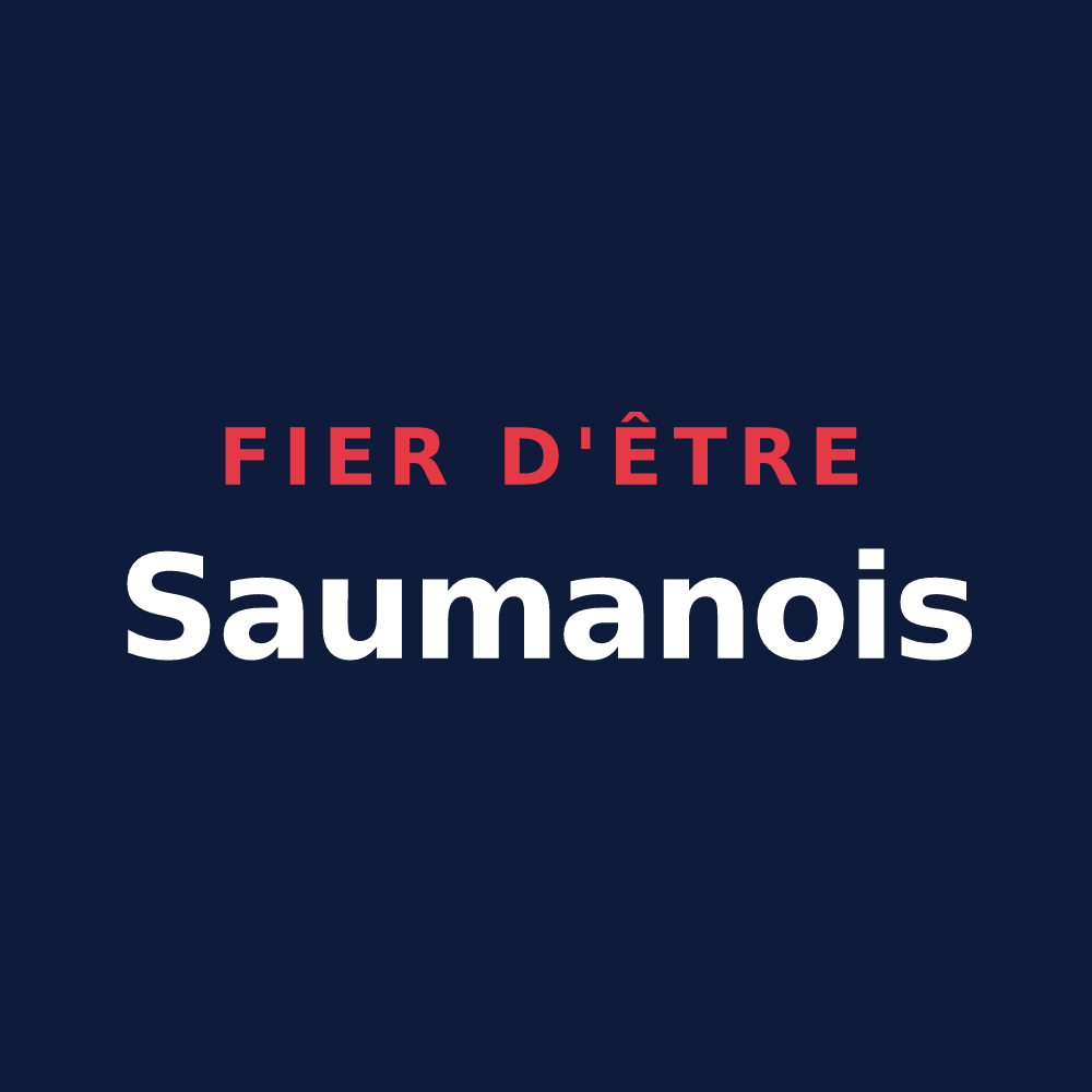 T-shirt « Fier d'être Saumanois » — design pour Saumane