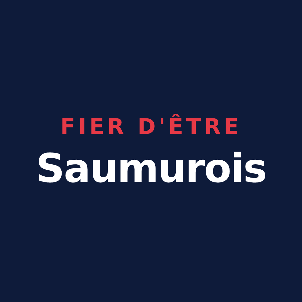 T-shirt « Fier d'être Saumurois » — design pour Saumur