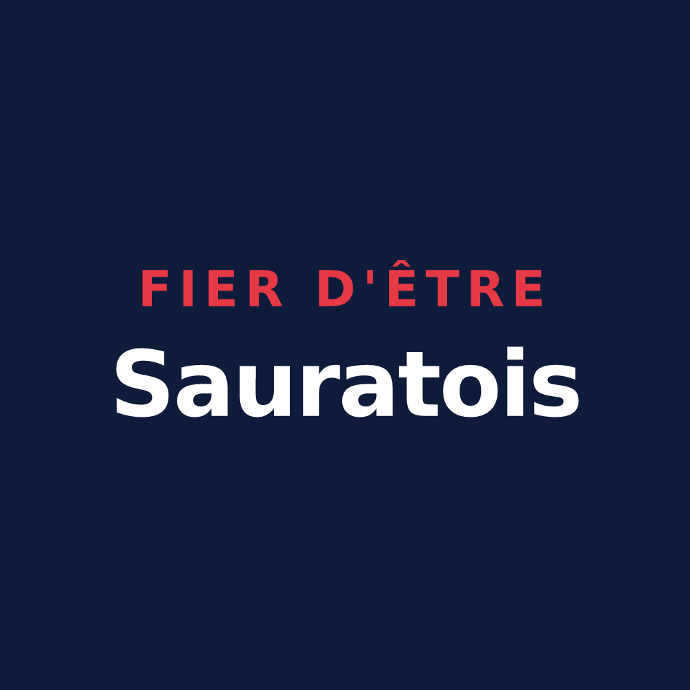 T-shirt « Fier d'être Sauratois » — design pour Saurat