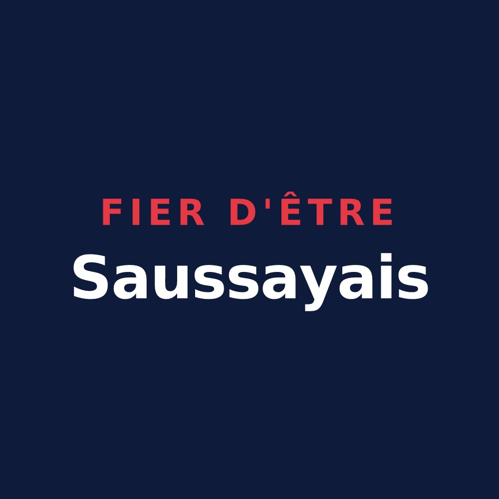 T-shirt « Fier d'être Saussayais » — design pour Saussay
