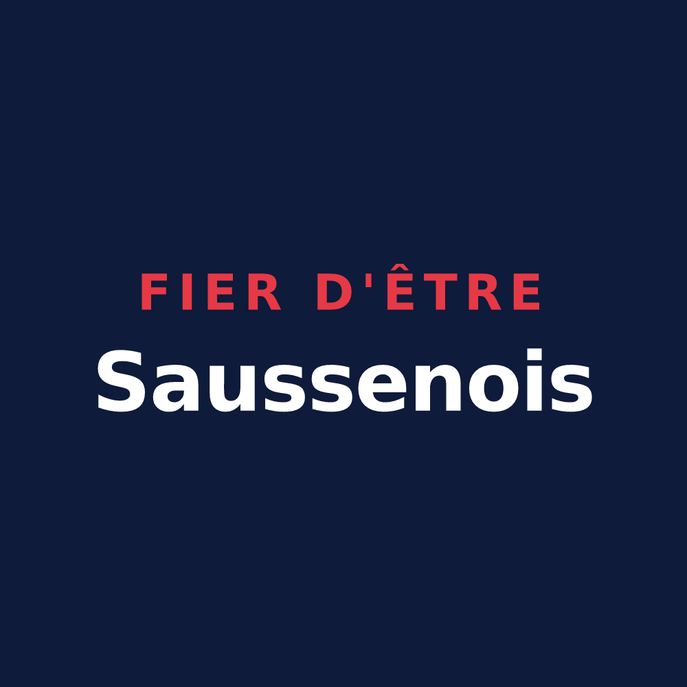 T-shirt « Fier d'être Saussenois » — design pour Saussens