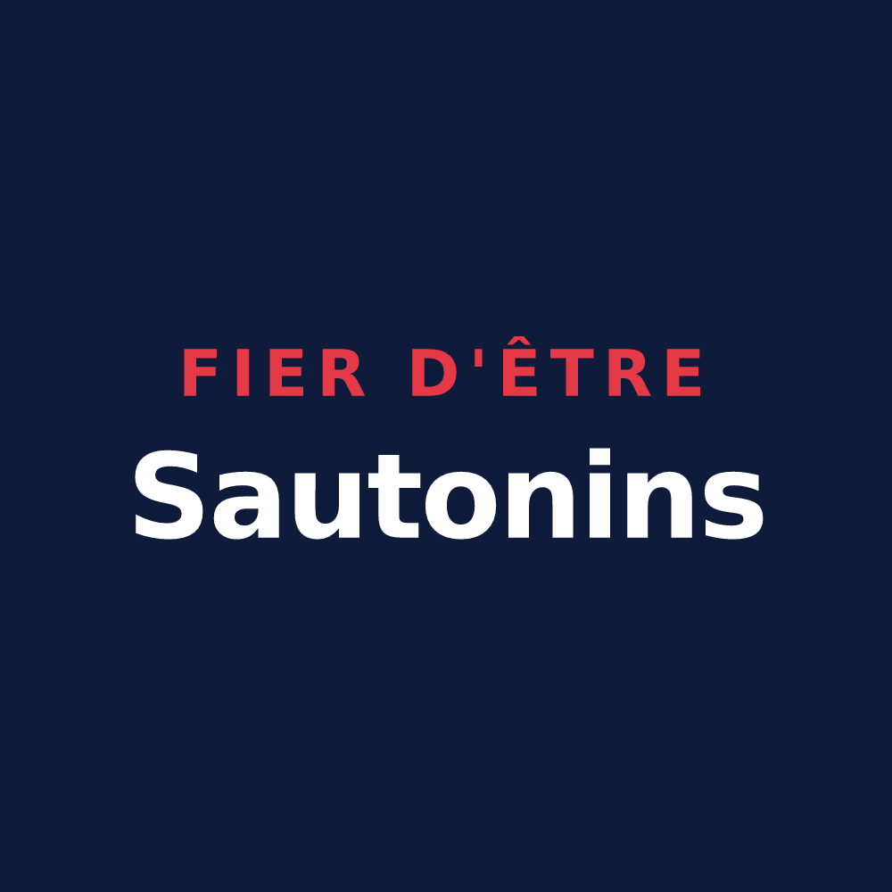 T-shirt « Fier d'être Sautonins » — design pour Sauto