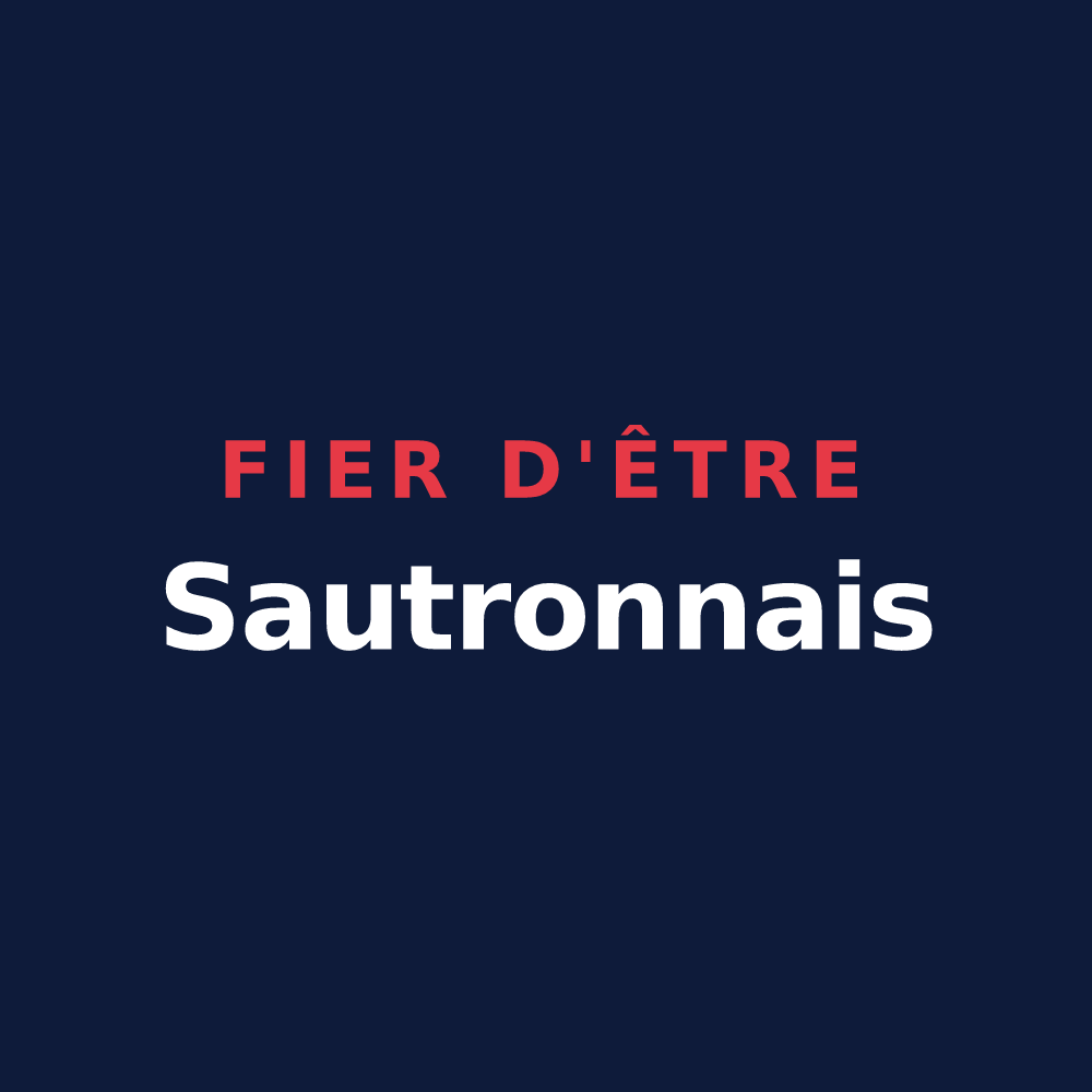 T-shirt « Fier d'être Sautronnais » — design pour Sautron
