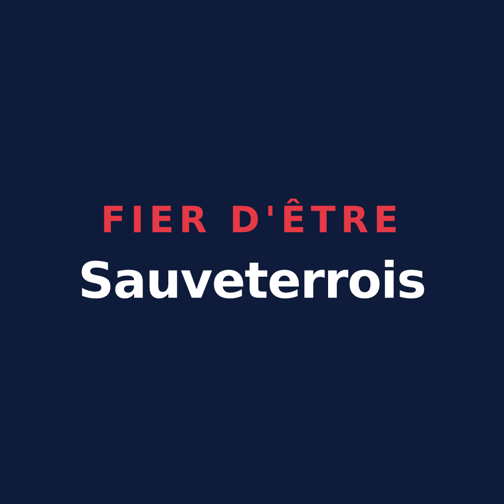 T-shirt « Fier d'être Sauveterrois » — design pour Sauveterre-la-Lémance