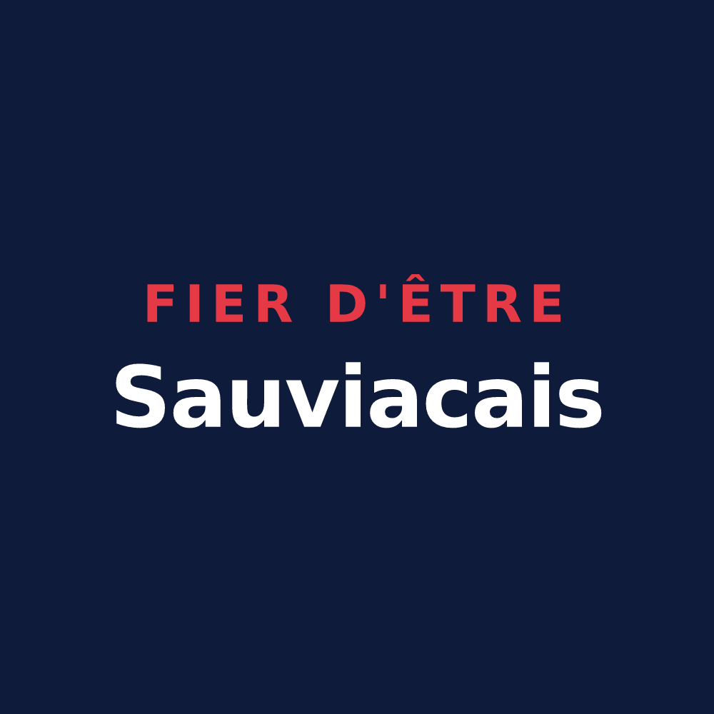 T-shirt « Fier d'être Sauviacais » — design pour Sauviac