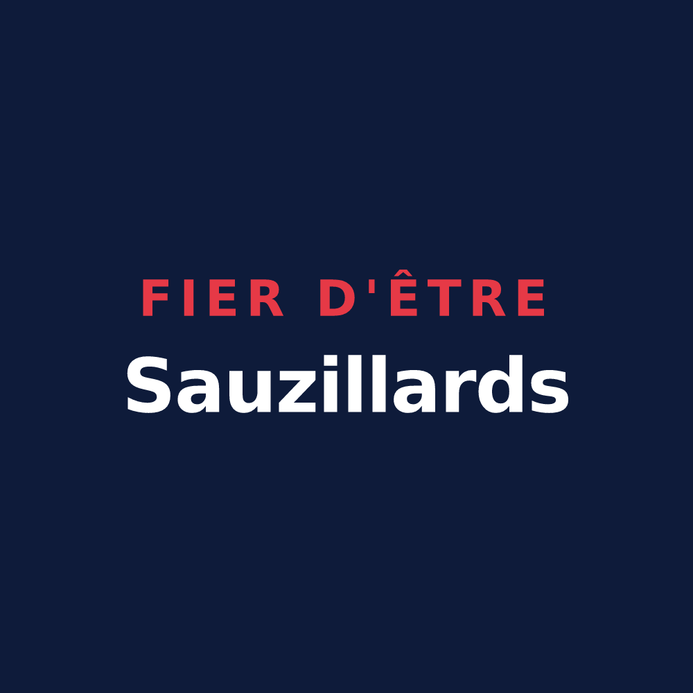 T-shirt « Fier d'être Sauzillards » — design pour Sauzet