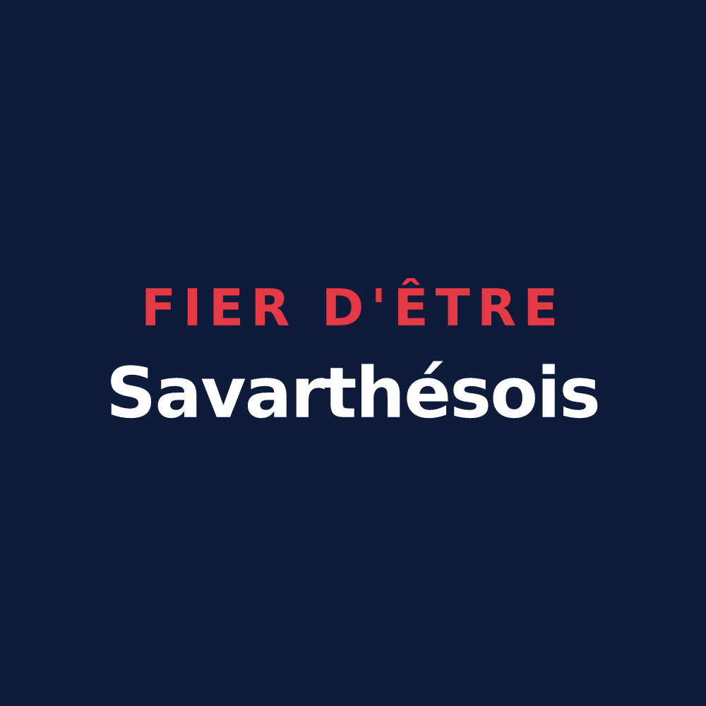 T-shirt « Fier d'être Savarthésois » — design pour Savarthès