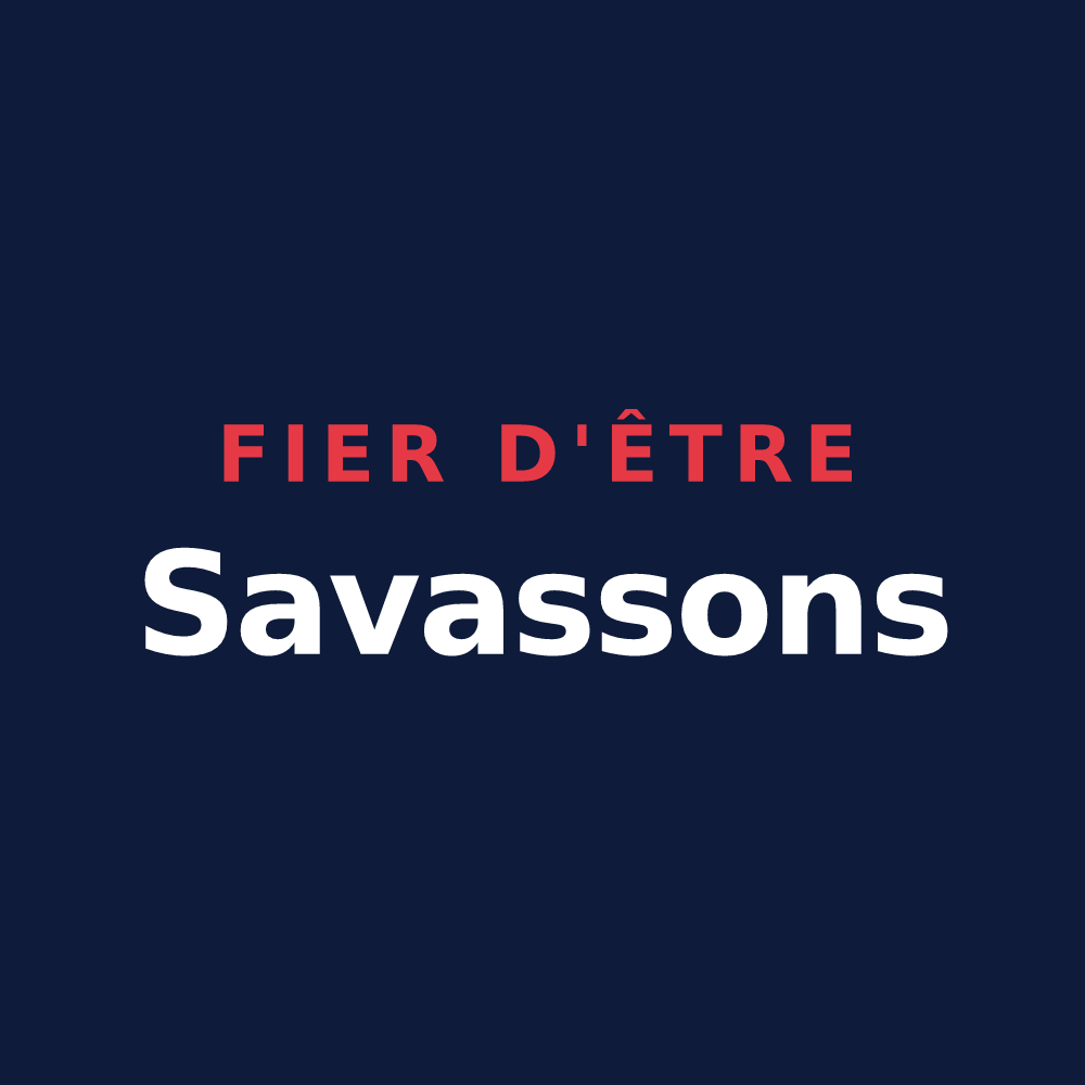 T-shirt « Fier d'être Savassons » — design pour Savasse