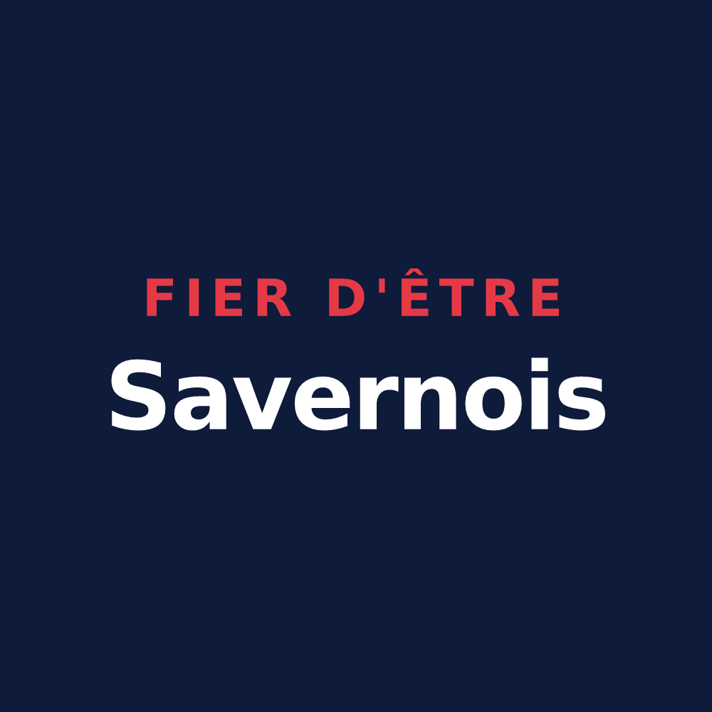 T-shirt « Fier d'être Savernois » — design pour Saverne