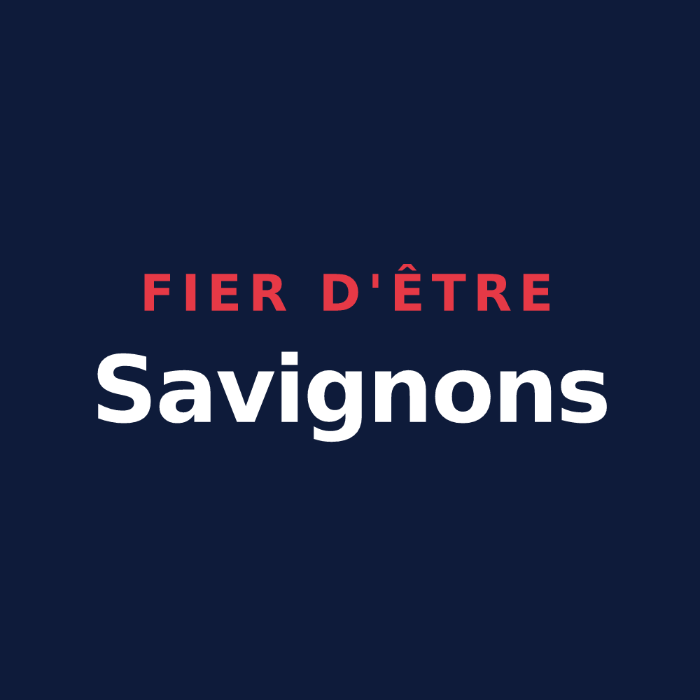 T-shirt « Fier d'être Savignons » — design pour Savy