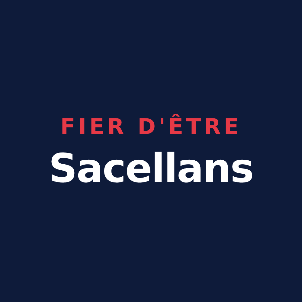 T-shirt « Fier d'être Sacellans » — design pour Saxel