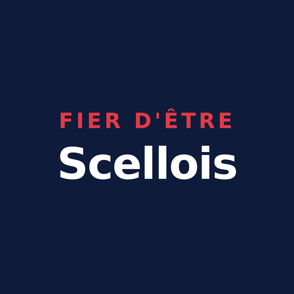 T-shirt « Fier d'être Scellois » — design pour Sceau-Saint-Angel