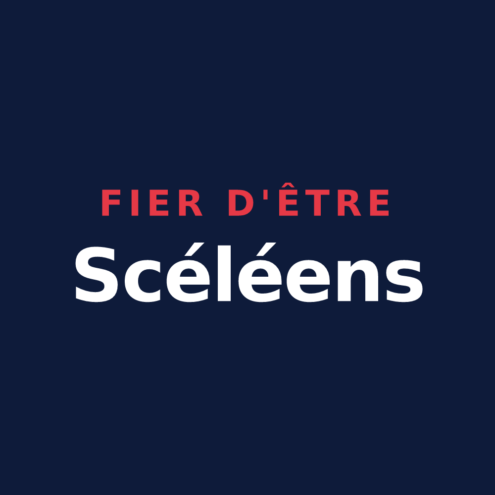 T-shirt « Fier d'être Scéléens » — design pour Sceaux-du-Gâtinais