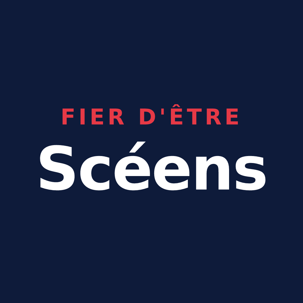 T-shirt « Fier d'être Scéens » — design pour Sceaux