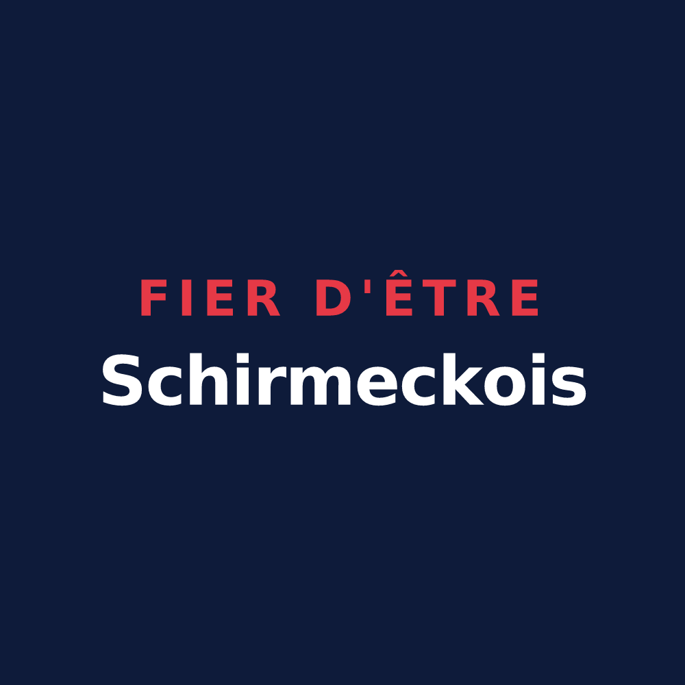 T-shirt « Fier d'être Schirmeckois » — design pour Schirmeck