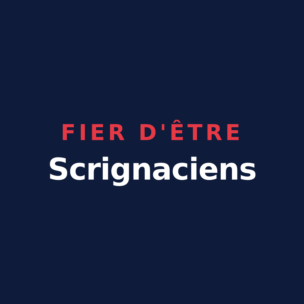 T-shirt « Fier d'être Scrignaciens » — design pour Scrignac
