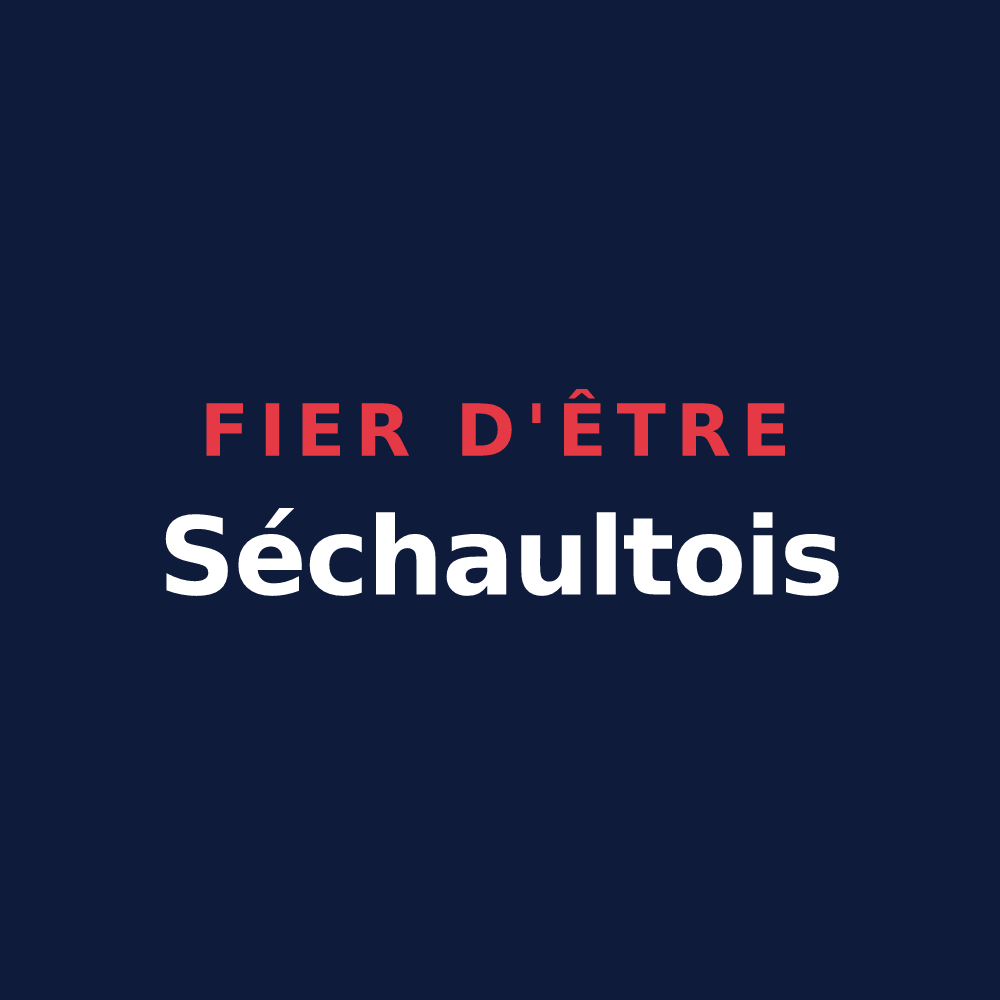 T-shirt « Fier d'être Séchaultois » — design pour Séchault