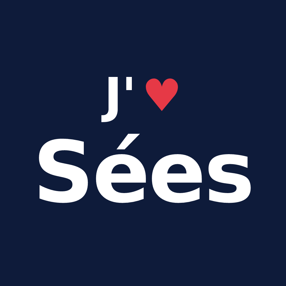 T-shirt personnalisé Sées — design J'aime Sées