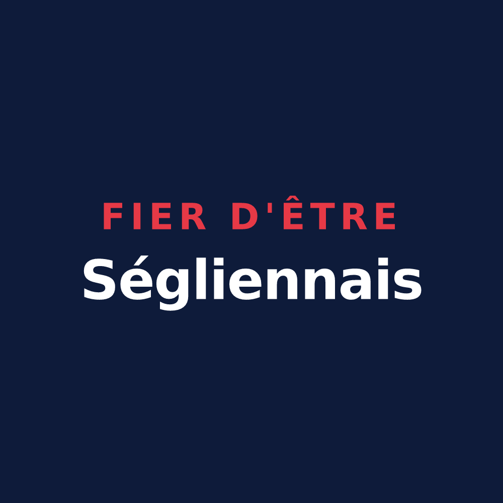 T-shirt « Fier d'être Ségliennais » — design pour Séglien