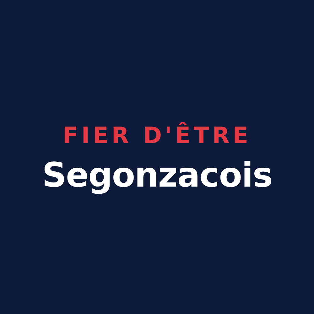T-shirt « Fier d'être Segonzacois » — design pour Segonzac