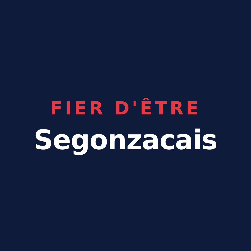 T-shirt « Fier d'être Segonzacais » — design pour Segonzac