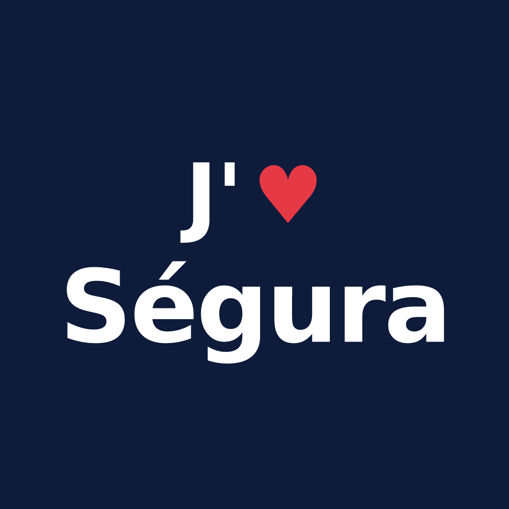 T-shirt personnalisé Ségura — design J'aime Ségura
